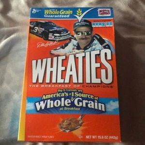 Earnhardt 2010 HOF induction Wheaties cereal box
